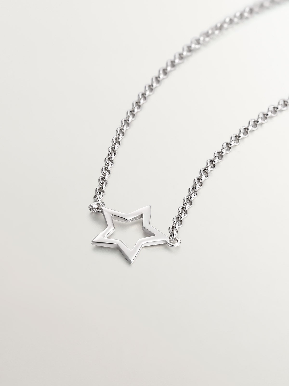 Colgante de plata 925 con estrella