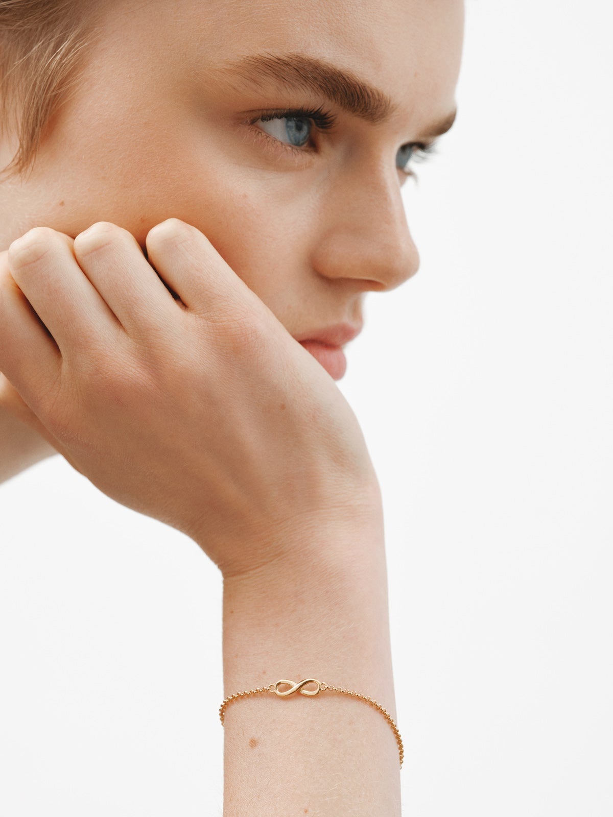 Pulsera de plata 925 con infinito