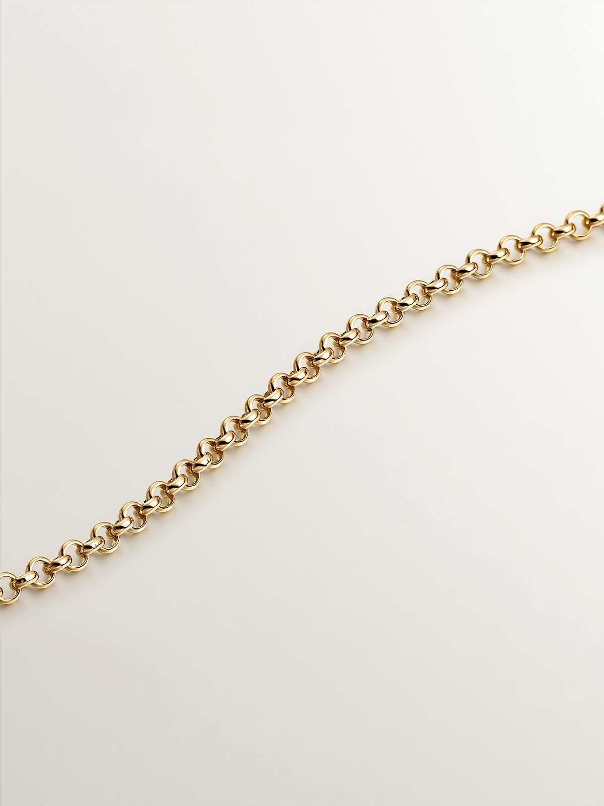 Colgante de plata 925 bañada en oro amarillo de 18K con infinito