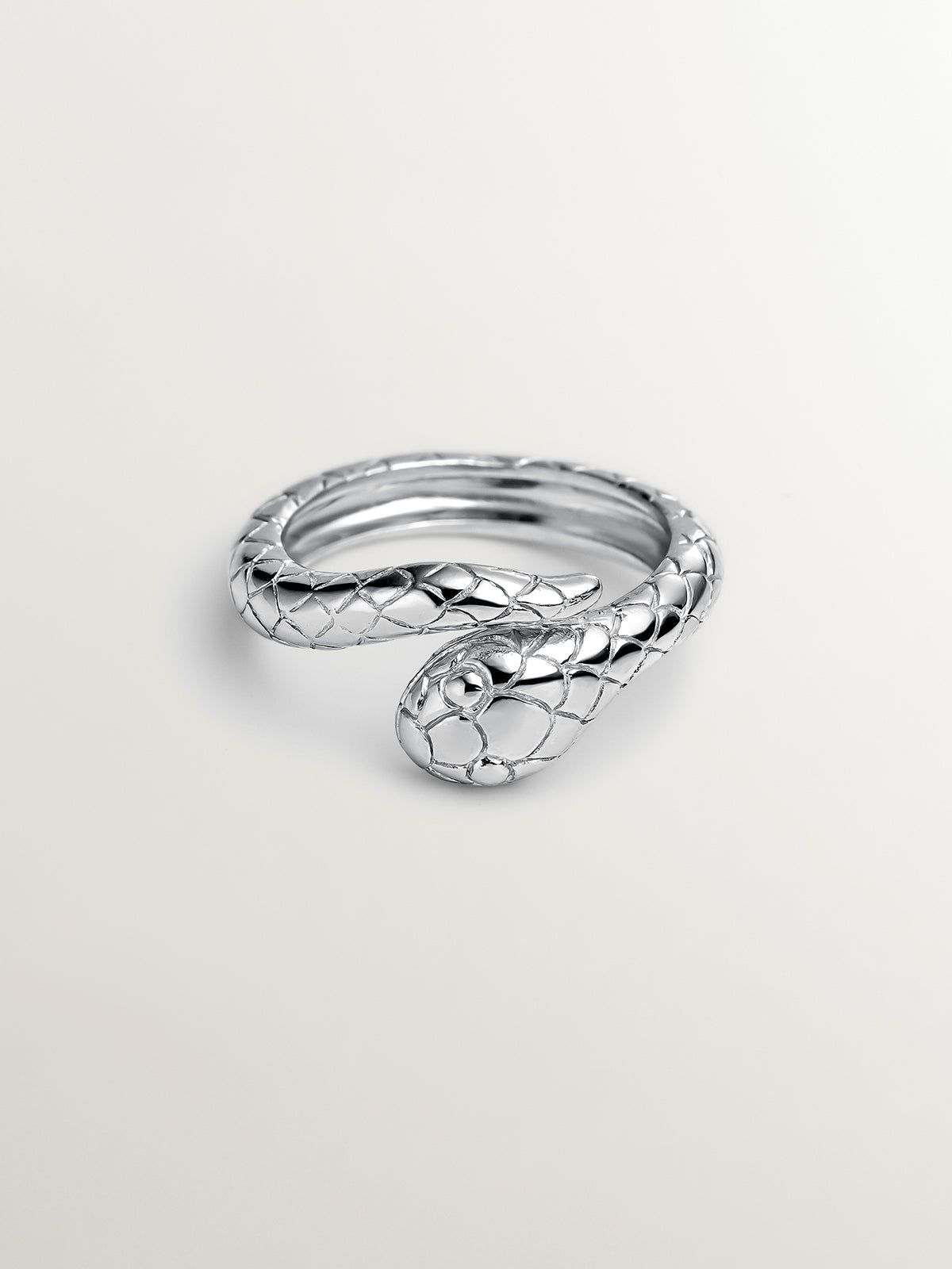 Anillo de plata 925 con forma de serpiente