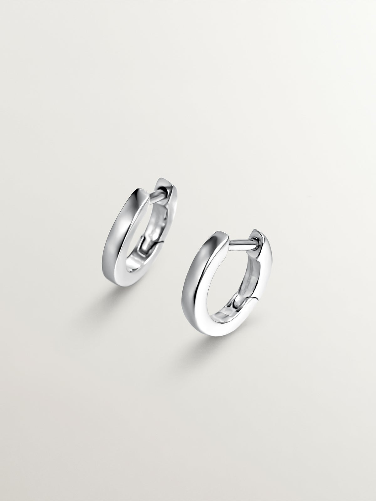 Pendientes de aro pequeños de plata 925