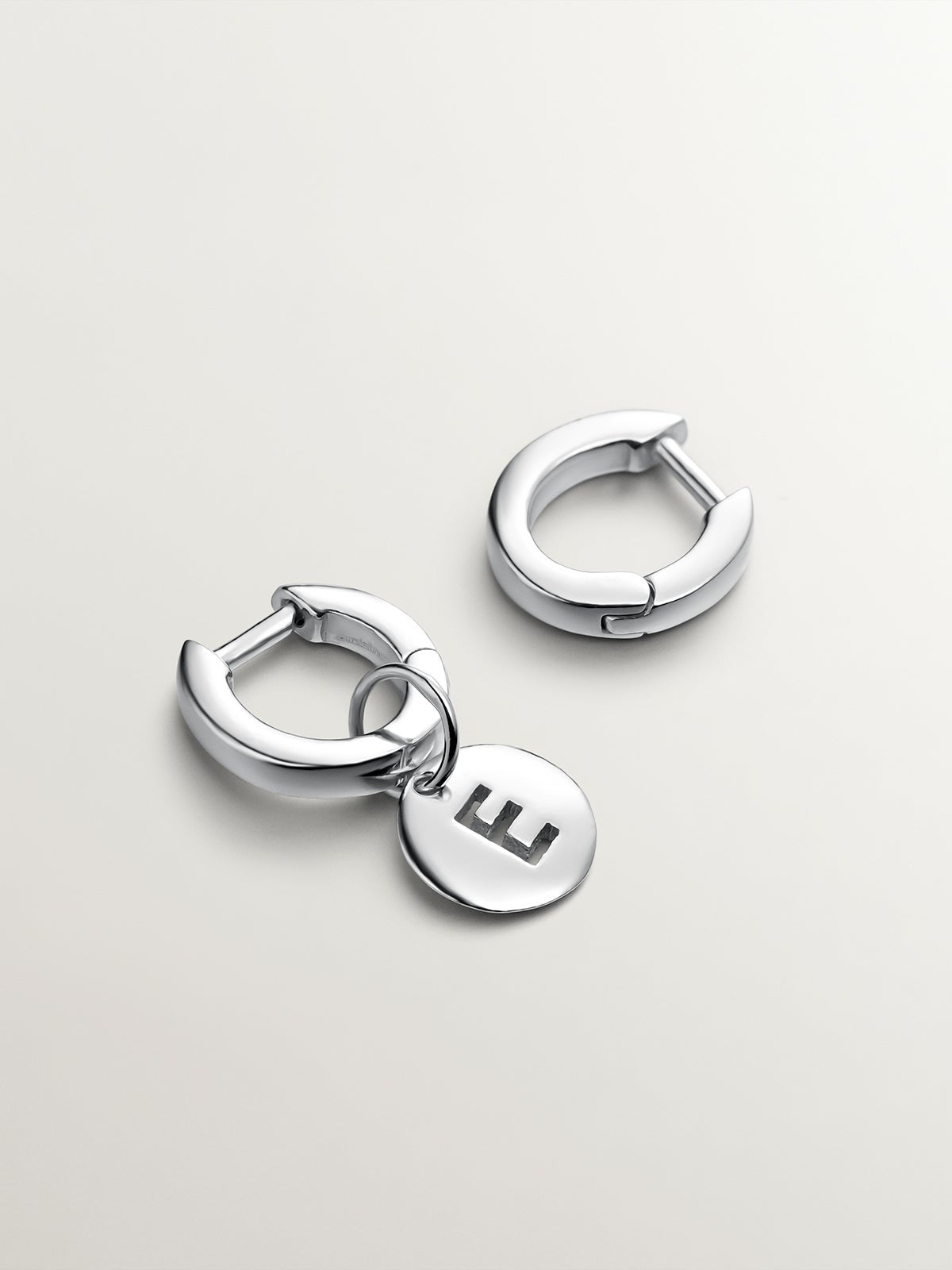 Pendientes de aro pequeños de plata 925