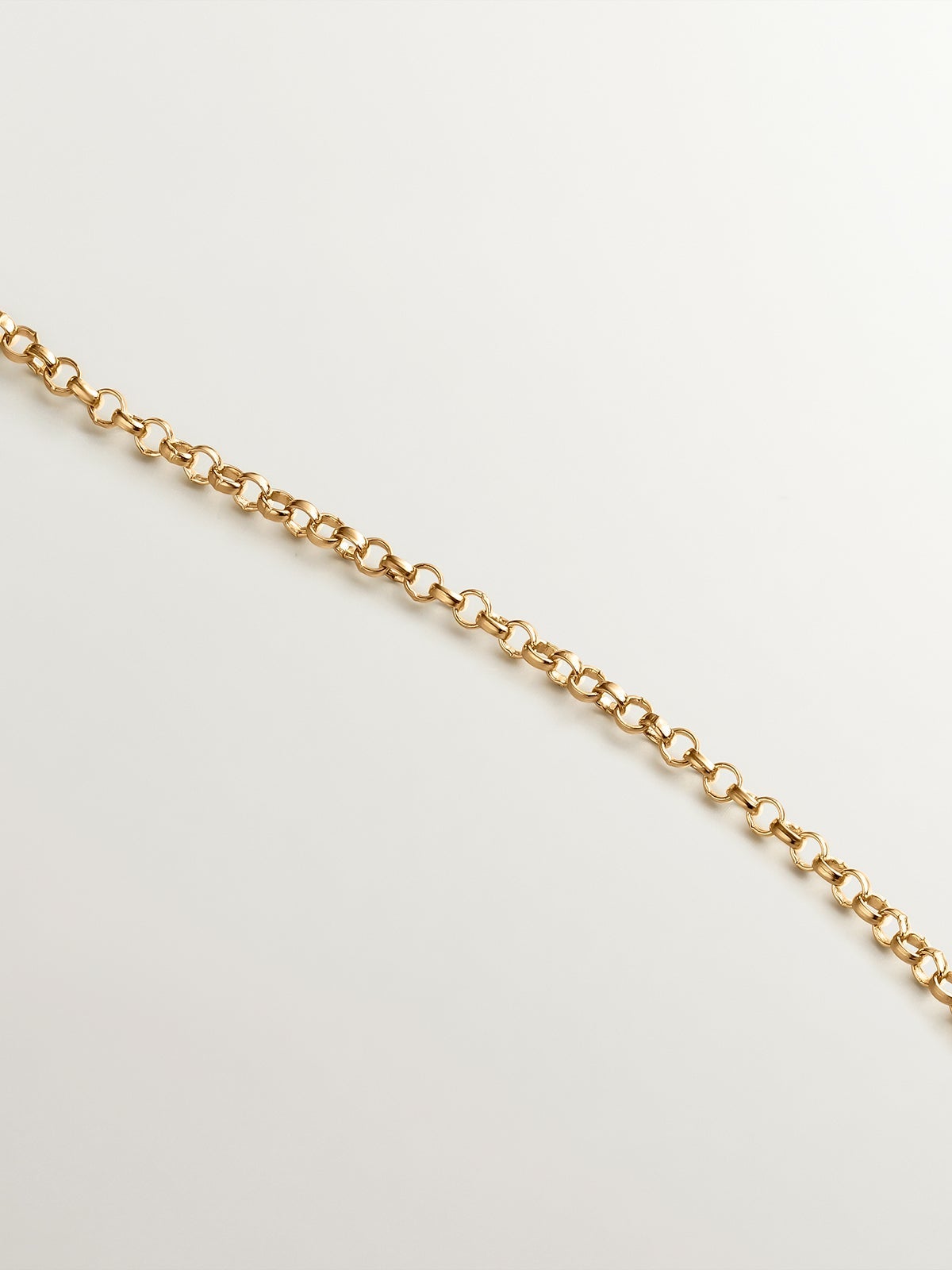 Colgante de plata 925 bañada en oro amarillo de 18K con topacio azul sky