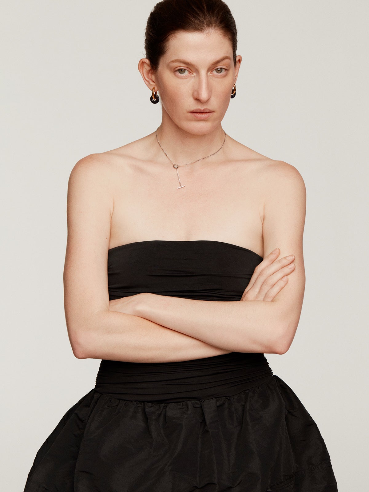 Pendientes de aro de plata 925 bañada en oro amarillo de 18K con arenisca azul