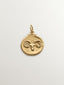 Charm Aries de plata 925 bañada en oro amarillo de 18K