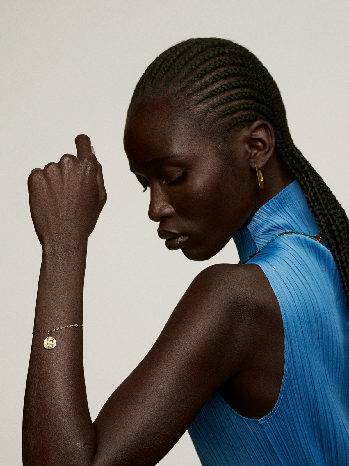 Charm Escorpio de plata 925 bañada en oro amarillo de 18K