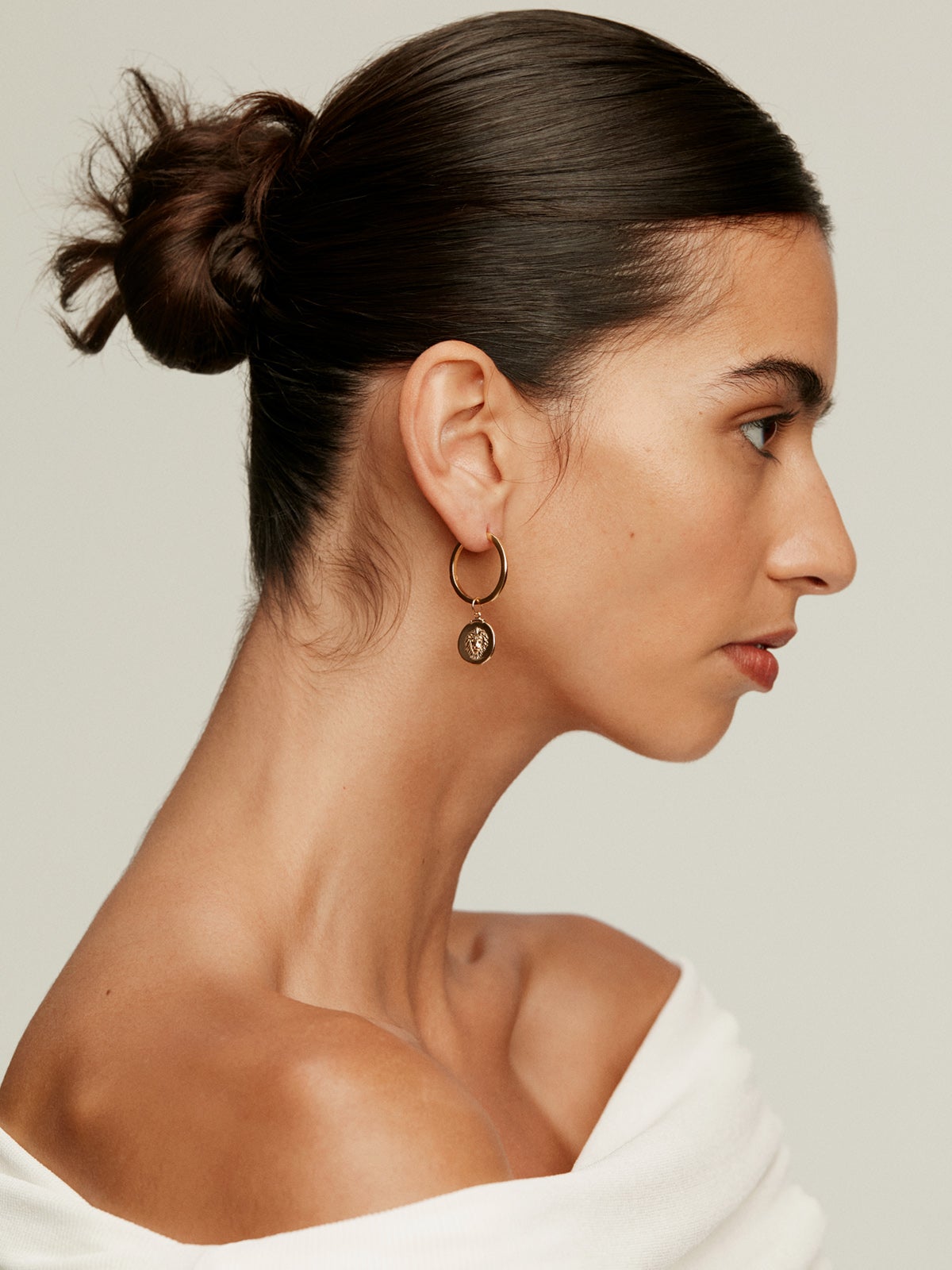 Charm Leo de plata 925 bañada en oro amarillo de 18K