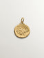 Charm Ofiuco de plata 925 bañada en oro amarillo de 18K