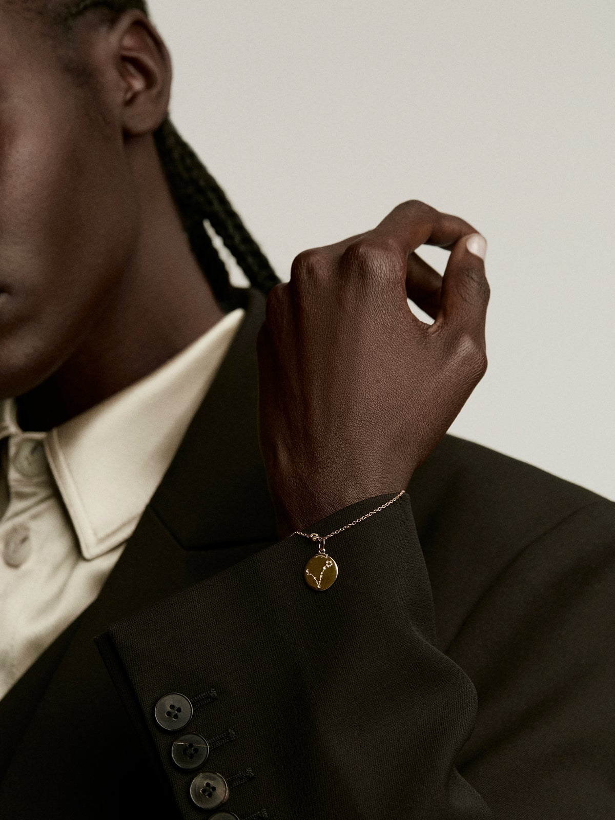 Charm Piscis de plata 925 bañada en oro amarillo de 18K