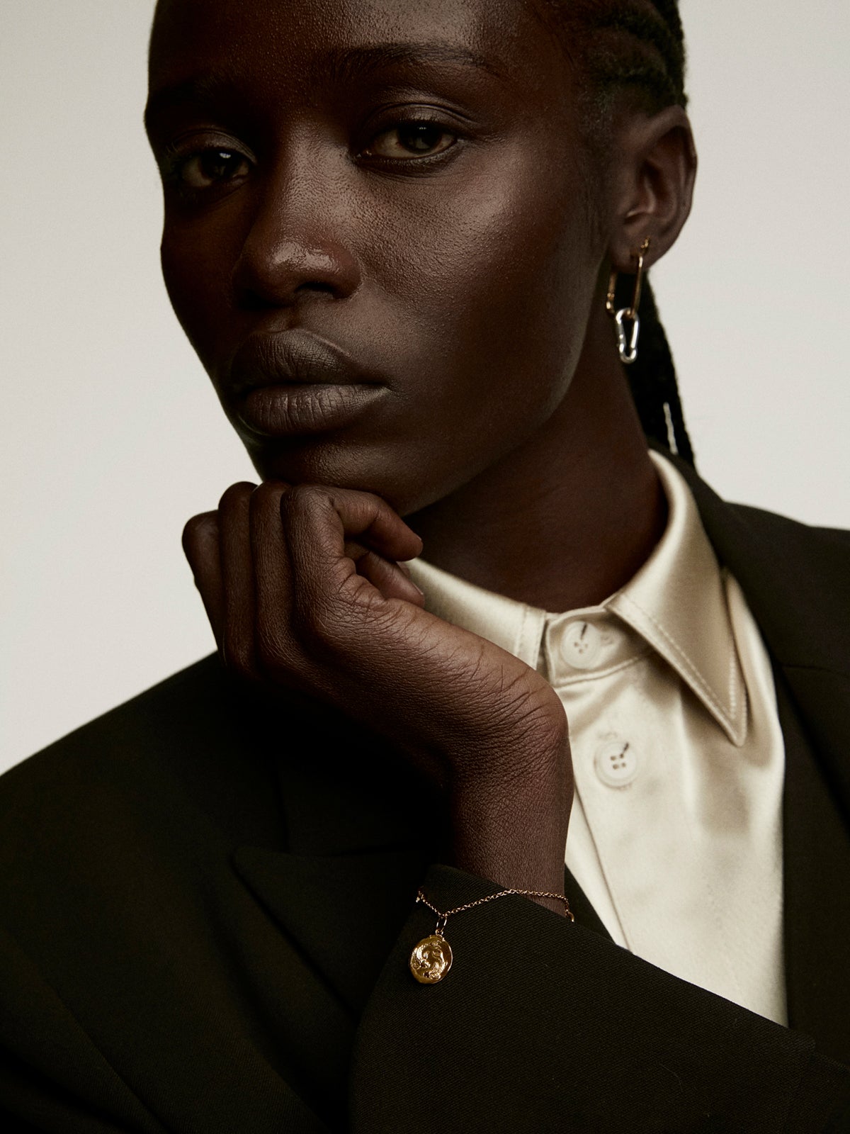 Charm Piscis de plata 925 bañada en oro amarillo de 18K