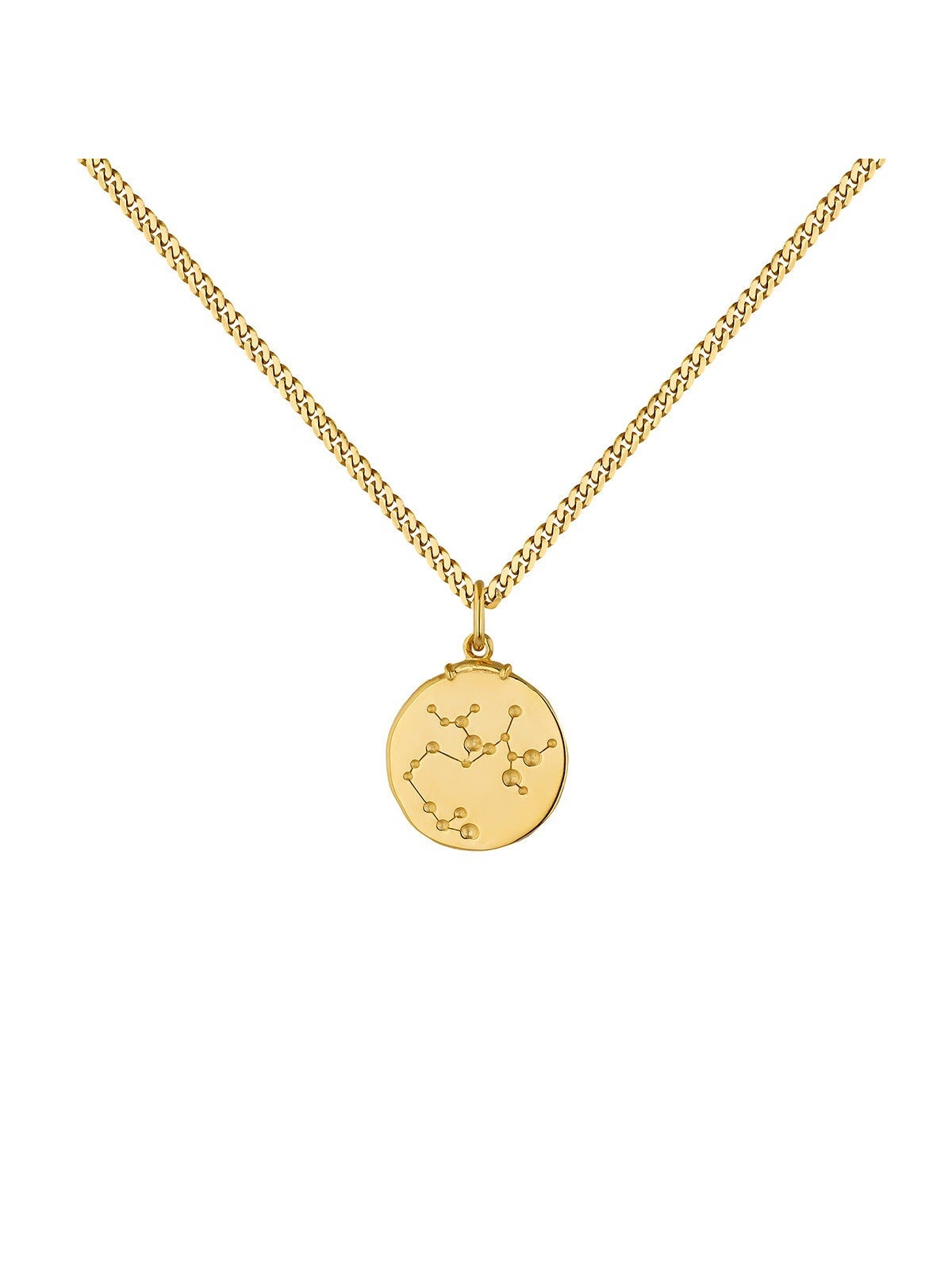 Charm Sagitario de plata 925 bañada en oro amarillo de 18K