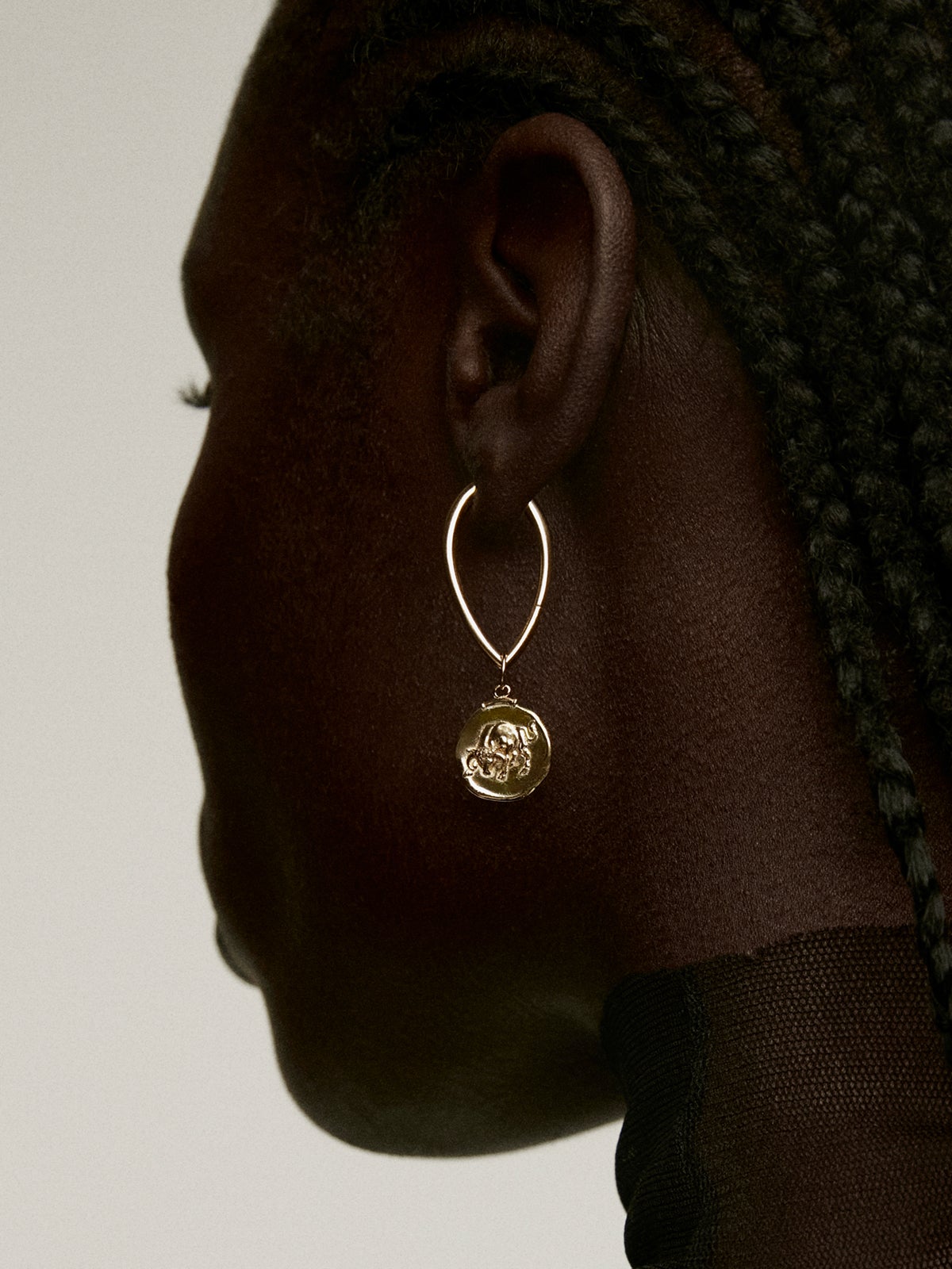 Charm Tauro de plata 925 bañada en oro amarillo de 18K