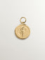 Charm Virgo de plata 925 bañada en oro amarillo de 18K