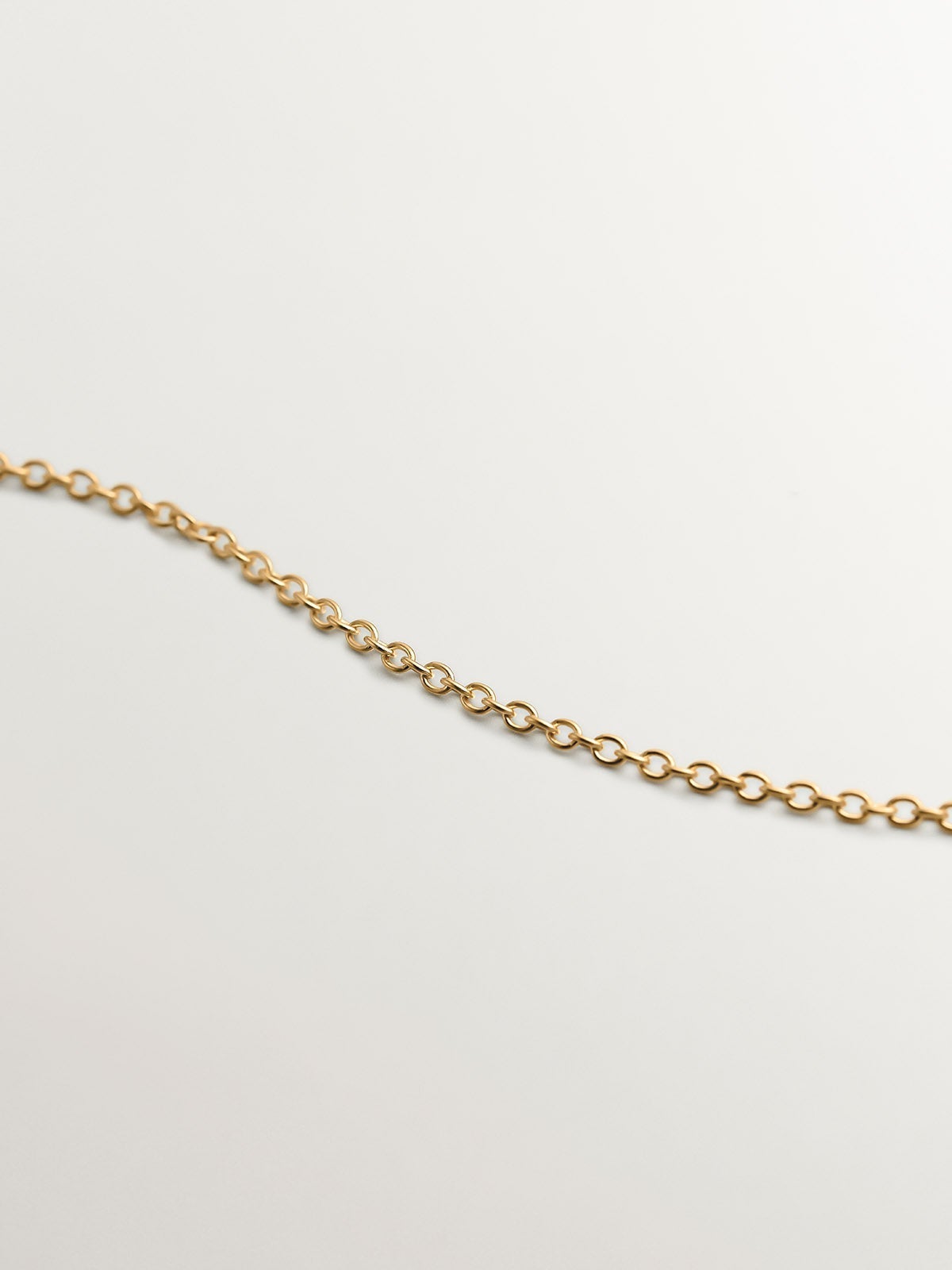 Colgante de plata 925 bañada en oro amarillo de 18K con ojo