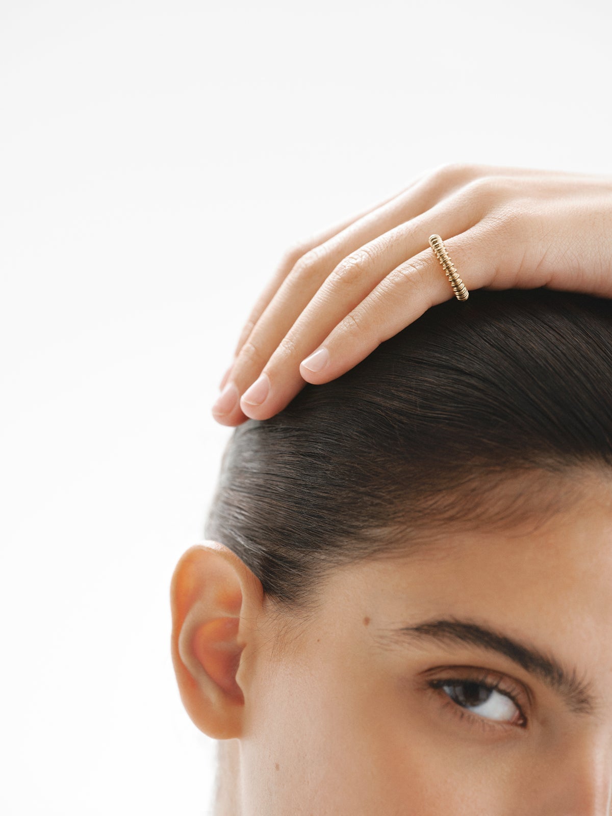 Anillo de plata 925 con relieve