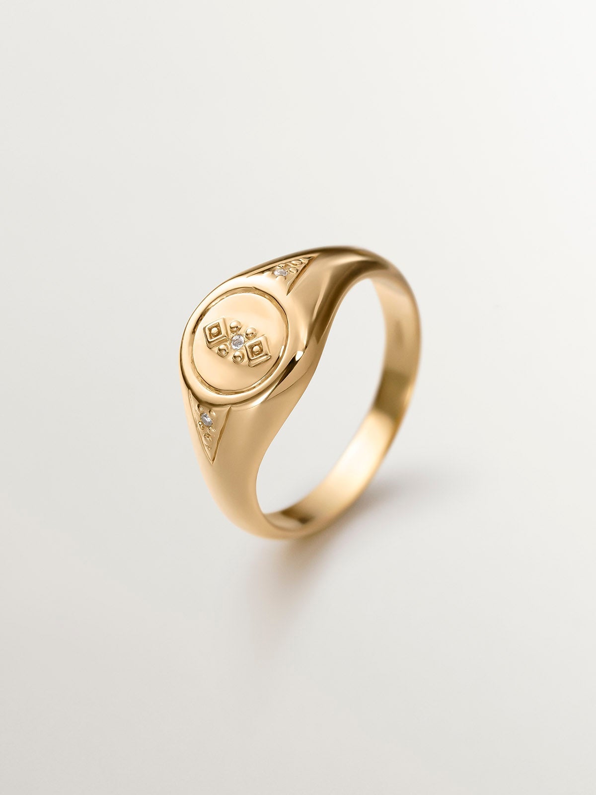 Bague Pendante En Argent Avec Topaze Blanche 18x12 Mm - Plateau 24x24 Mm, Neuf Sans Emballage