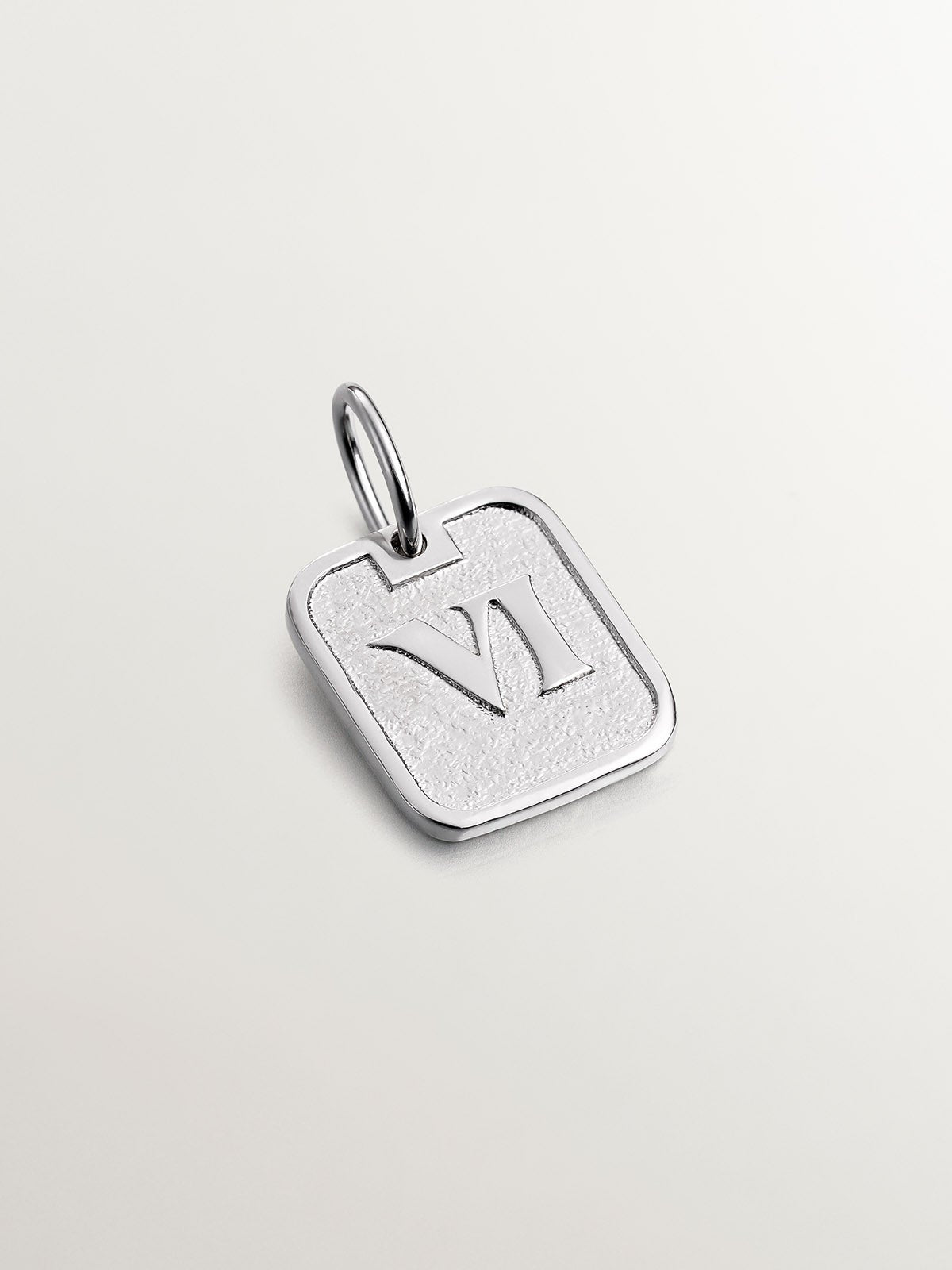 Charm de plata 925 con número 6