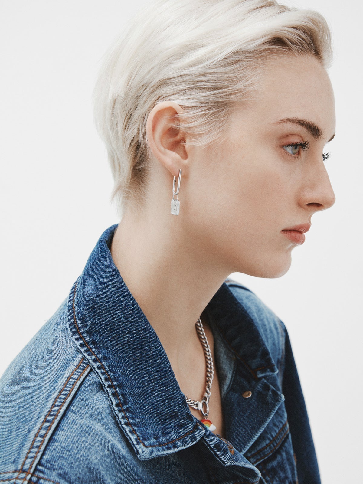 Charm de plata 925 con número 6