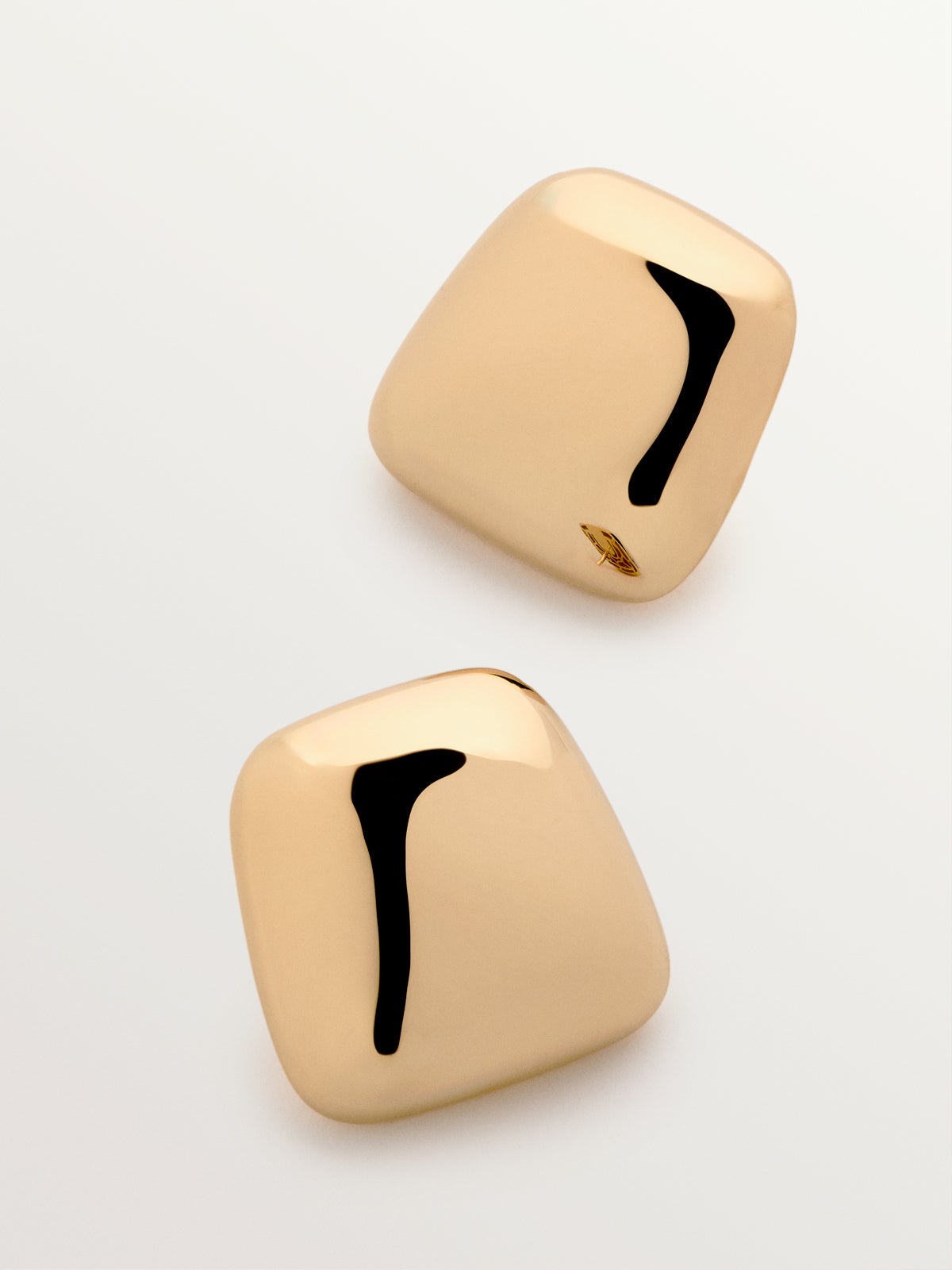 Pendientes De Tuerca De Diamantes De Imitación Cuadrados De 6 Mm De Tanzanita, Pendientes