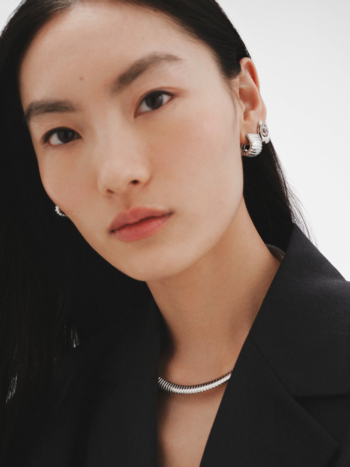 Pendientes tubogas de plata 925