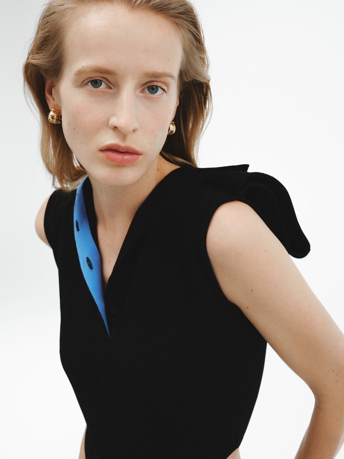 Pendientes tubogas de plata 925 bañada en oro amarillo de 18K