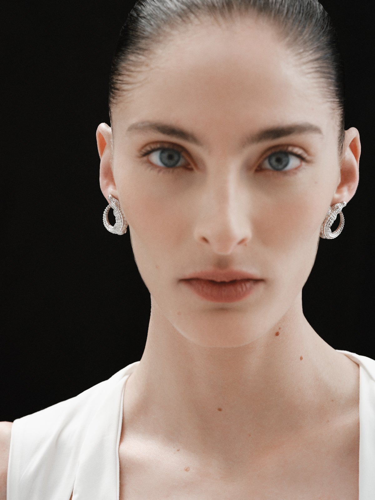 Pendientes de plata 925 con forma de cocodrilo