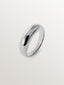 Anillo abombado de plata 925