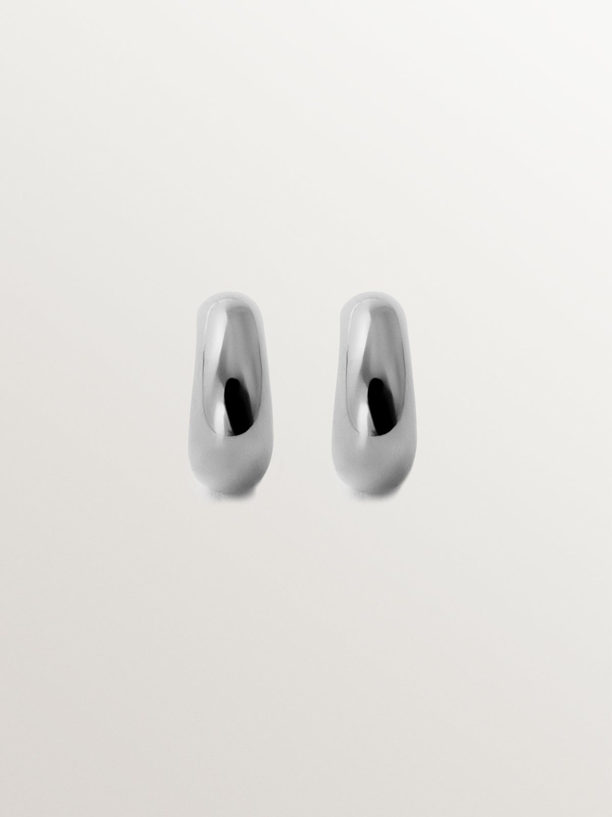 Pendientes de aro de plata 925