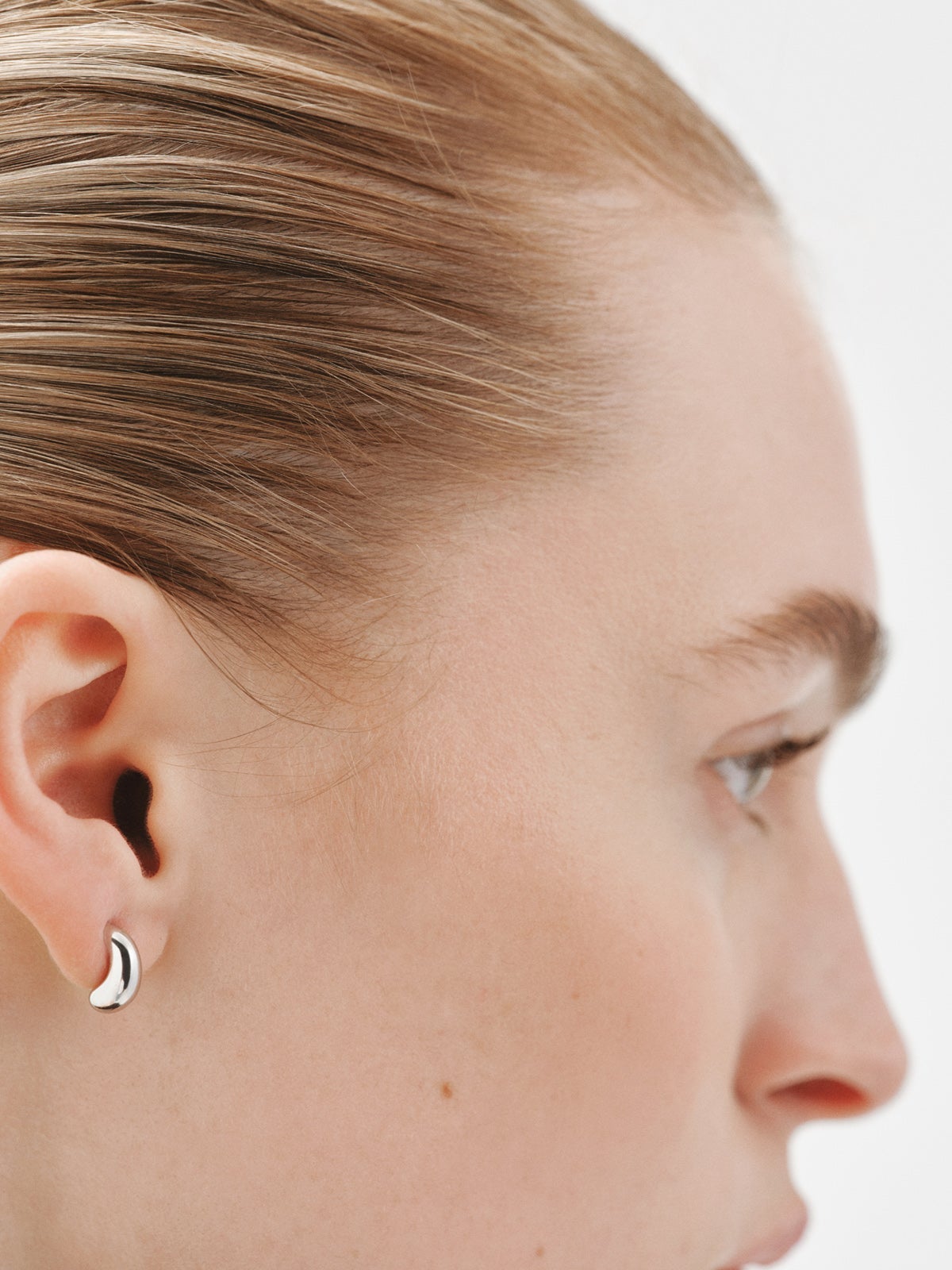 Pendientes de aro de plata 925