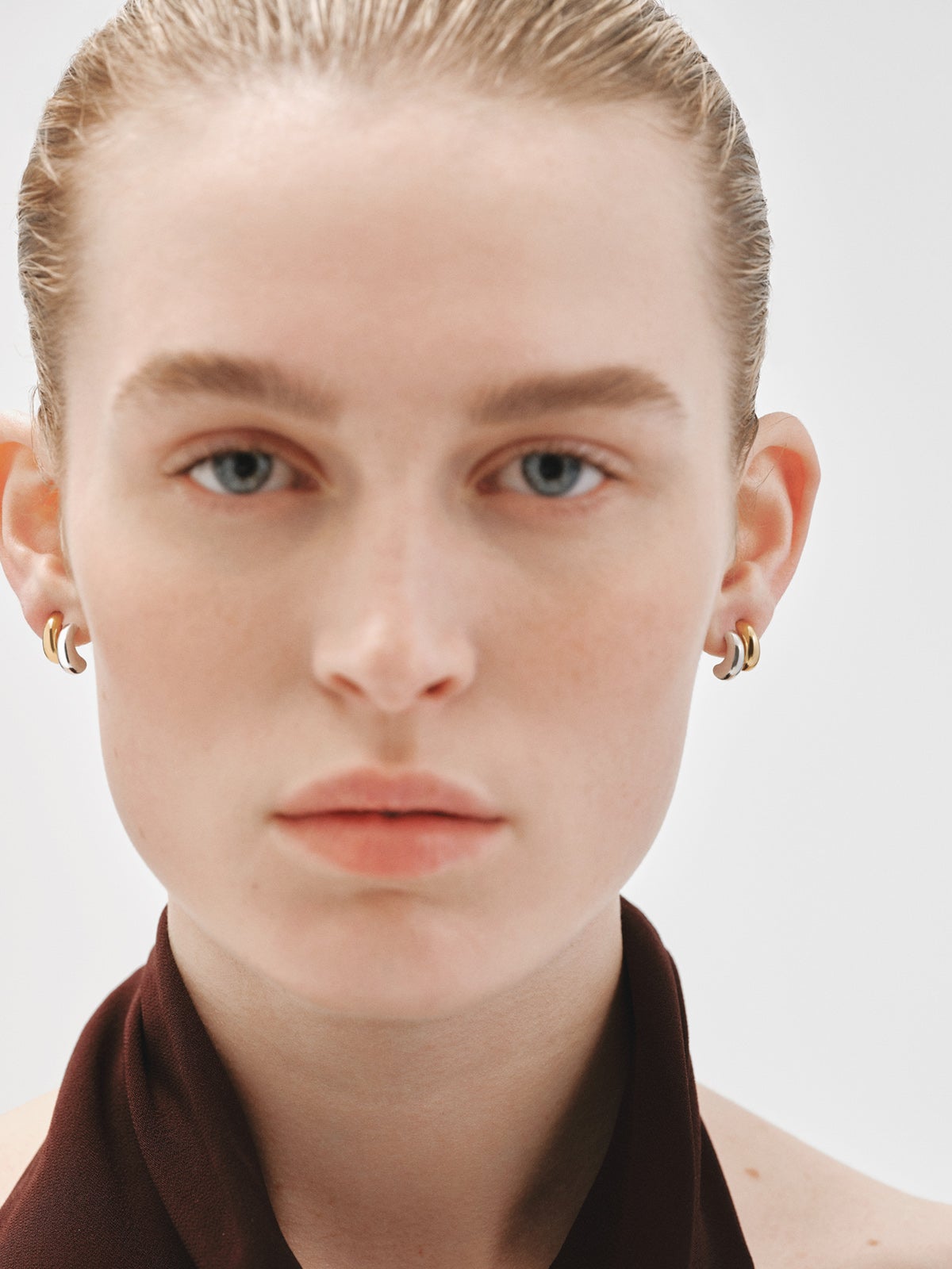 Pendientes de aro de plata 925