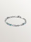 Pulsera de plata 925 con topacios azul sky