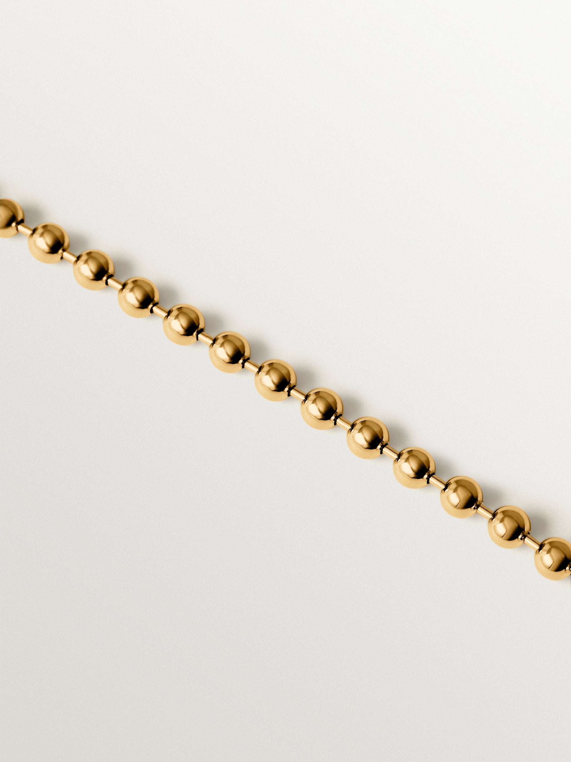 Pulsera de plata 925 bañada en oro de 18K