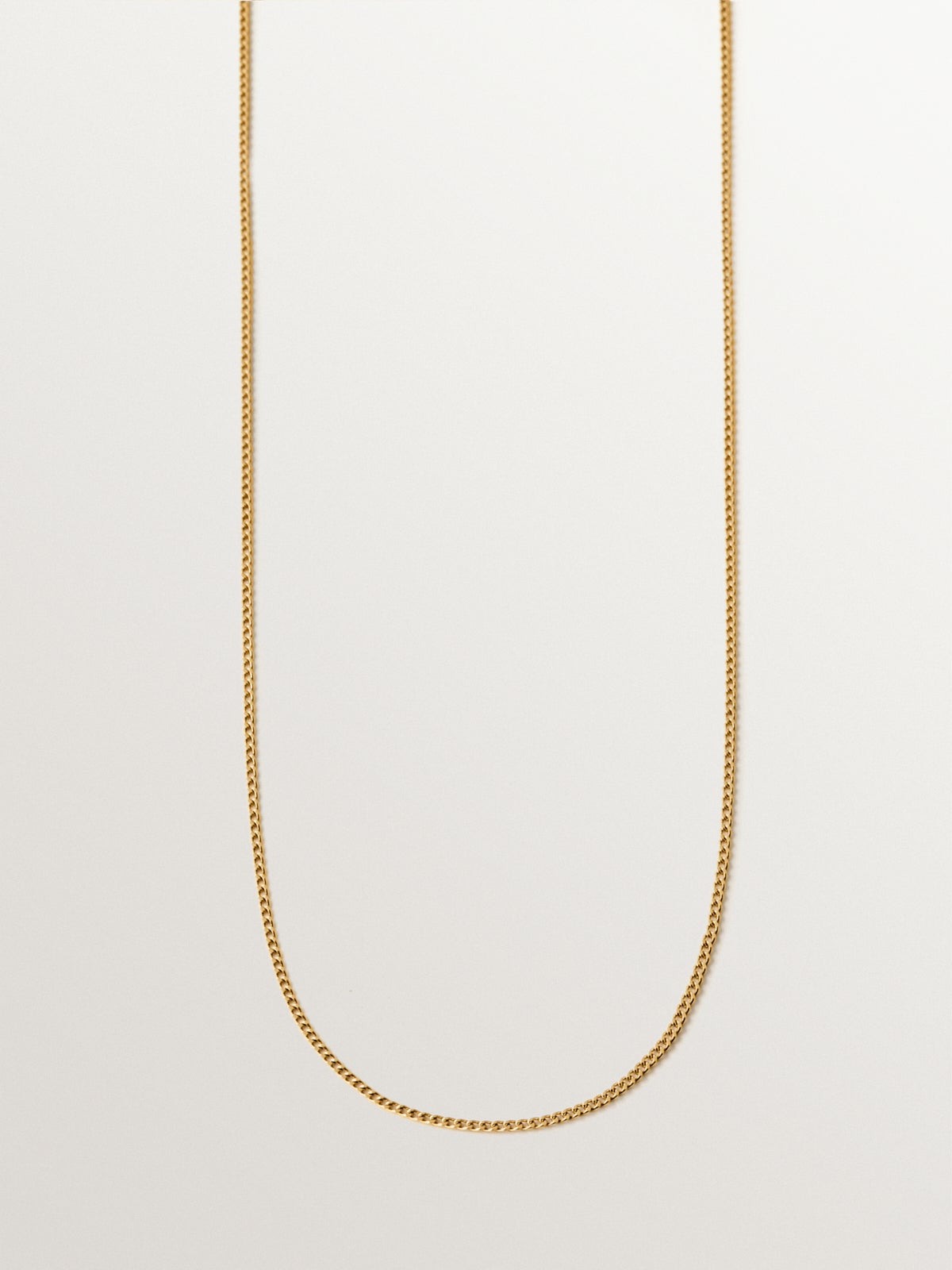 Experiencia TA-TU Collar largo chain Egle de oro amarillo de 14K