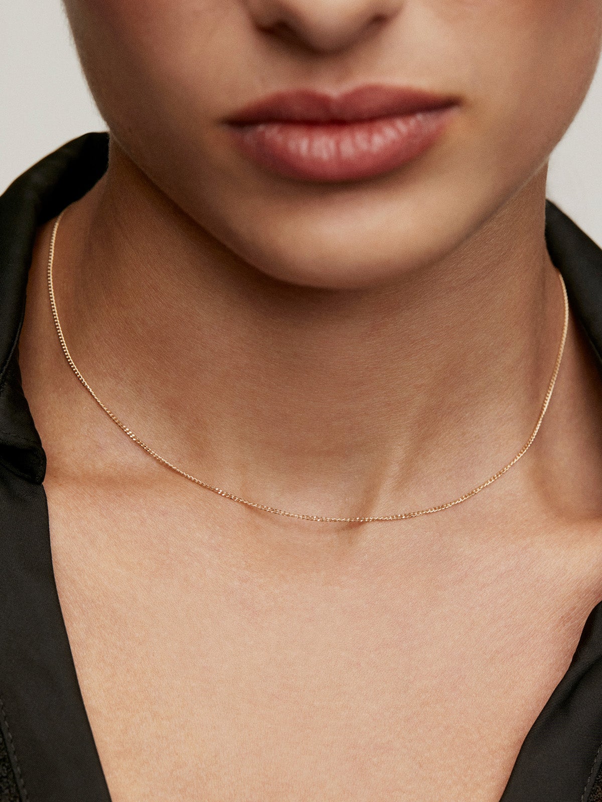 Experiencia TA-TU Collar chain Egle de oro amarillo de 14K