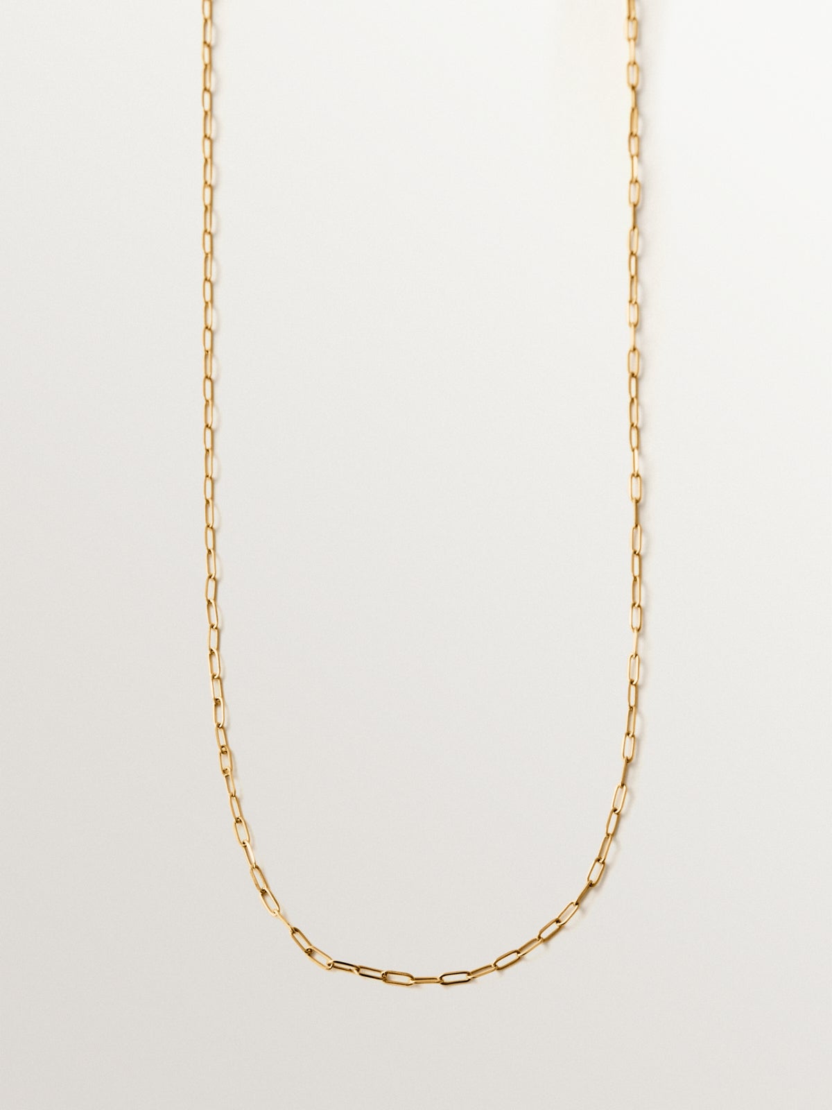 Experiencia TA-TU Collar largo chain  Morea de oro amarillo de 14K