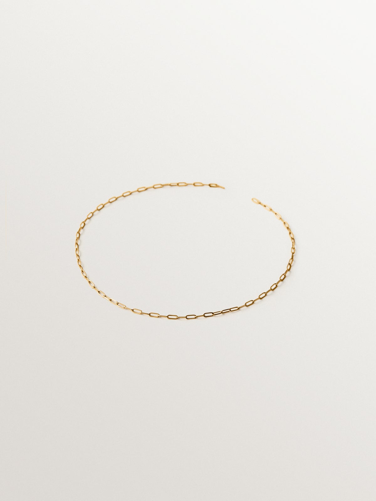 Experiencia TA-TU Tobillera chain Morea de oro amarillo de 14K
