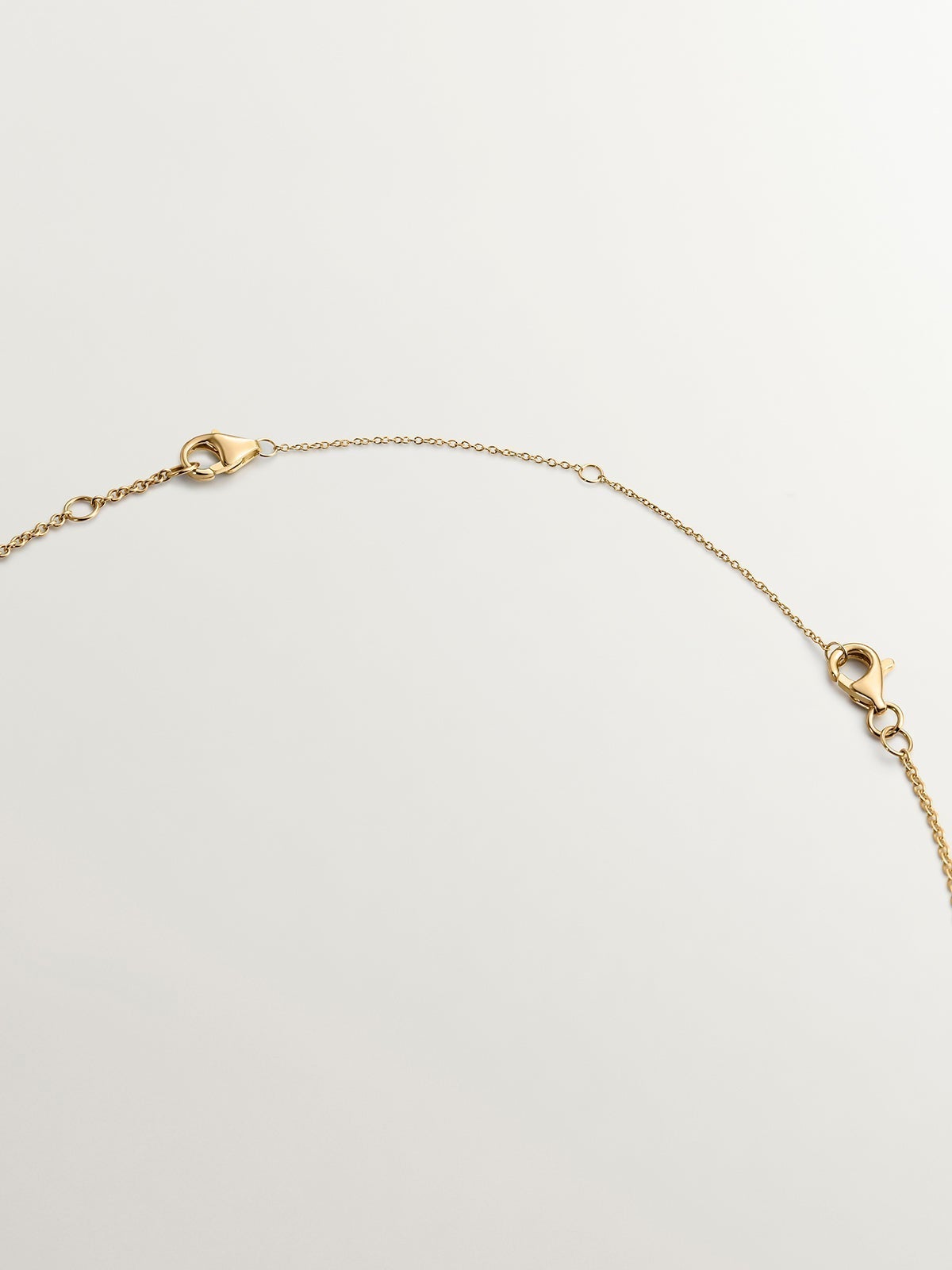 Alargador de oro amarillo de 9K