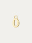 Charm de oro amarillo de 14K con número 0
