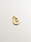 Charm de oro amarillo de 14K con letra C