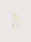 Charm de oro amarillo de 14K con número 5