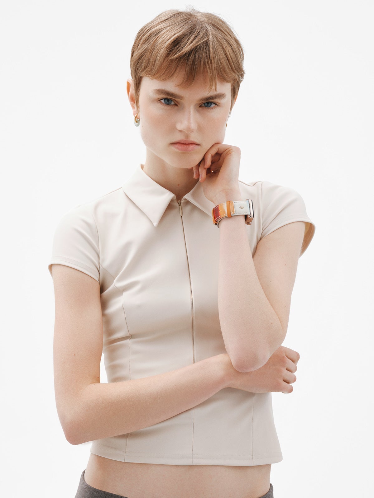 Correa para Apple Watch de cuero multicolor