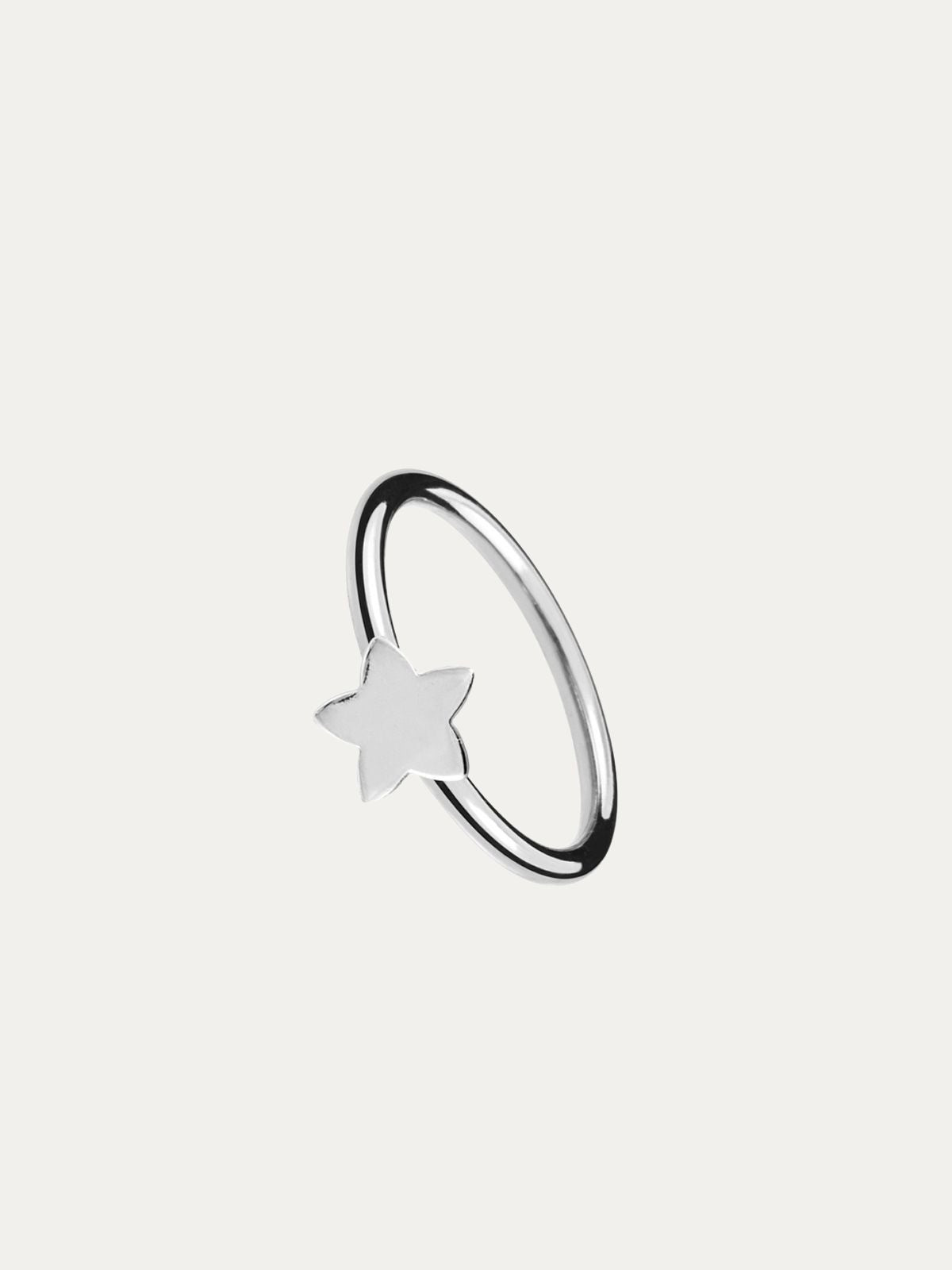 Anillo de plata 925 con motivo estrella