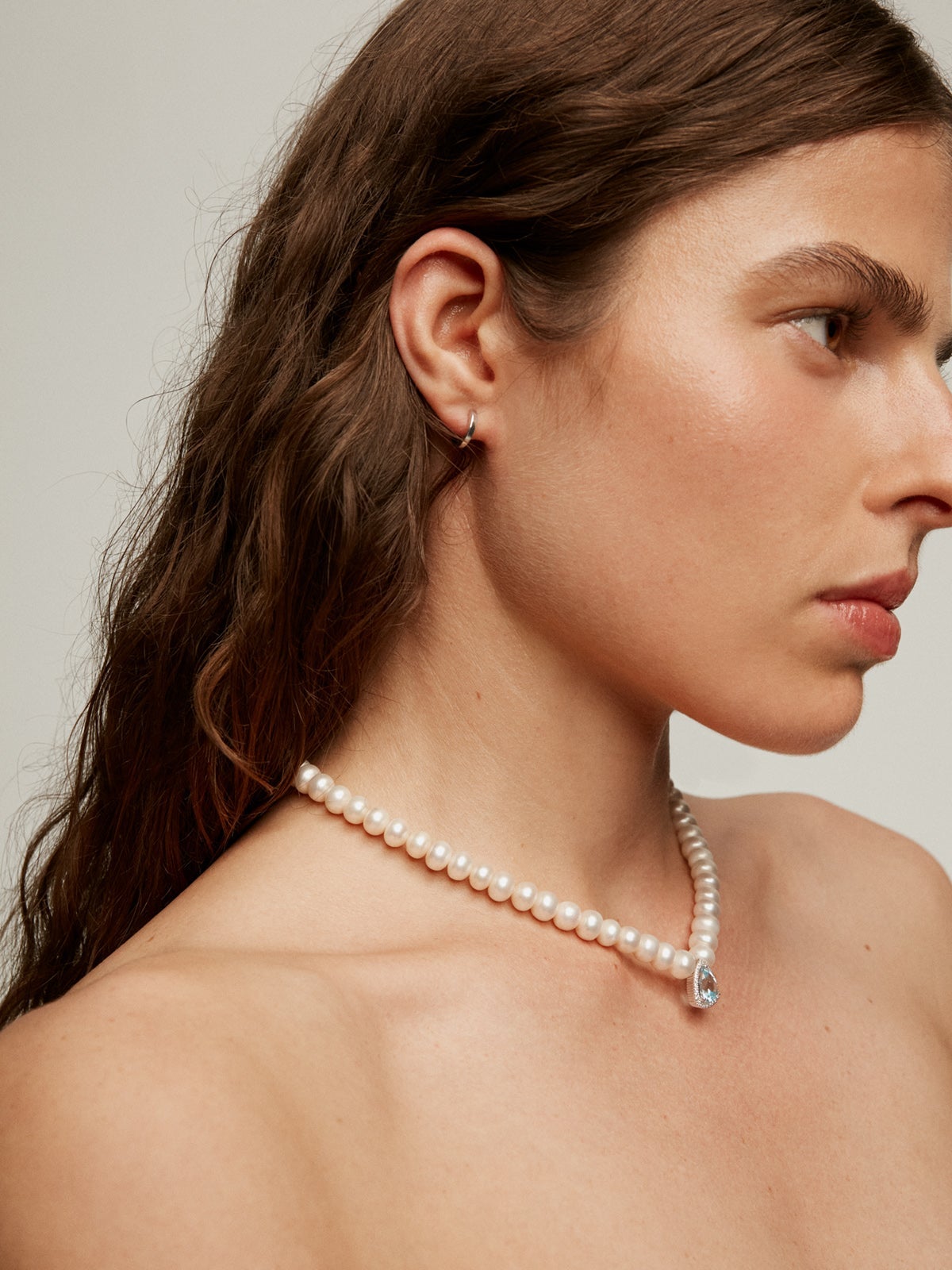 Pendientes pequeños de aro de plata 925