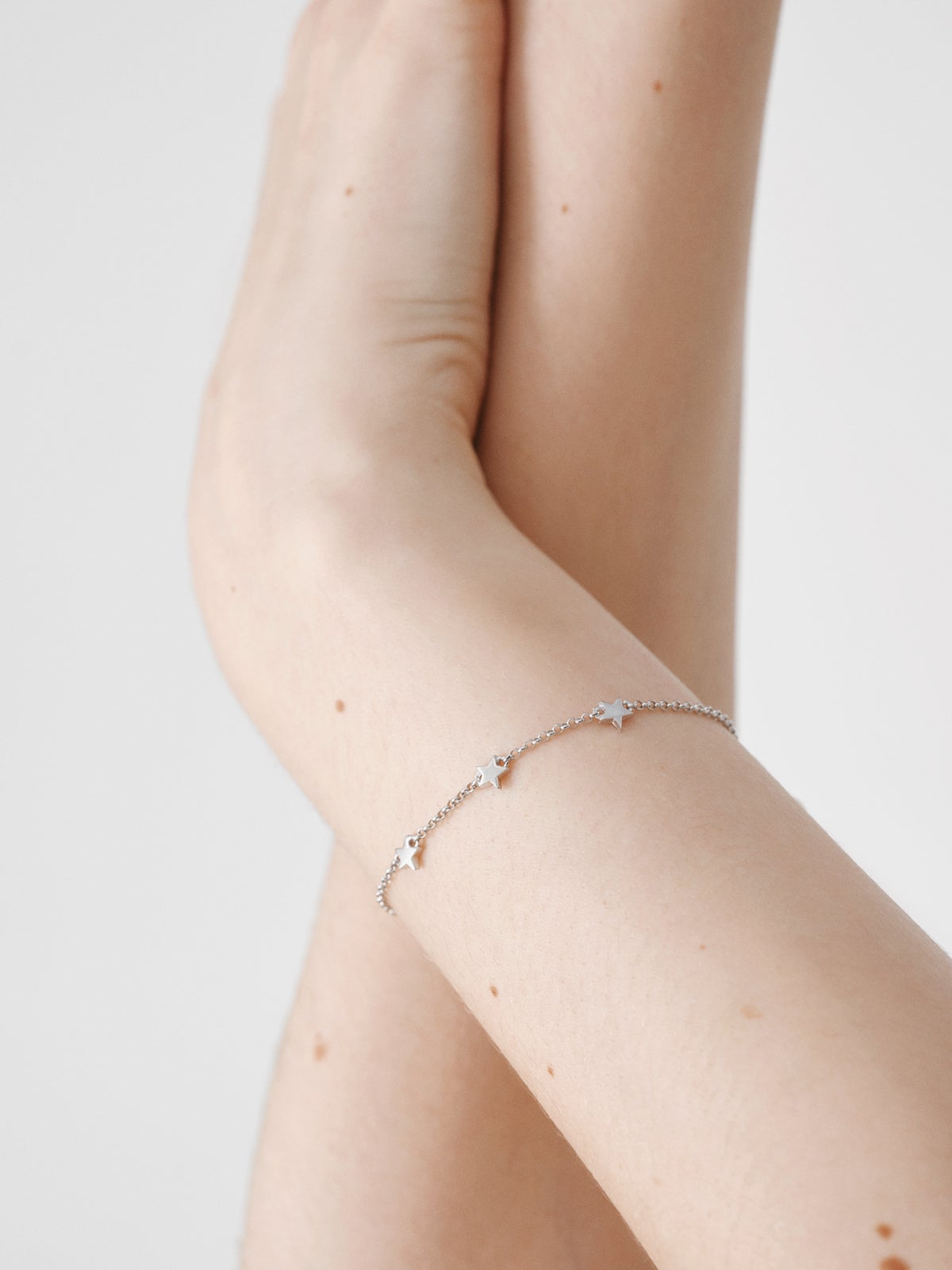 925 Silver bracelet with stars