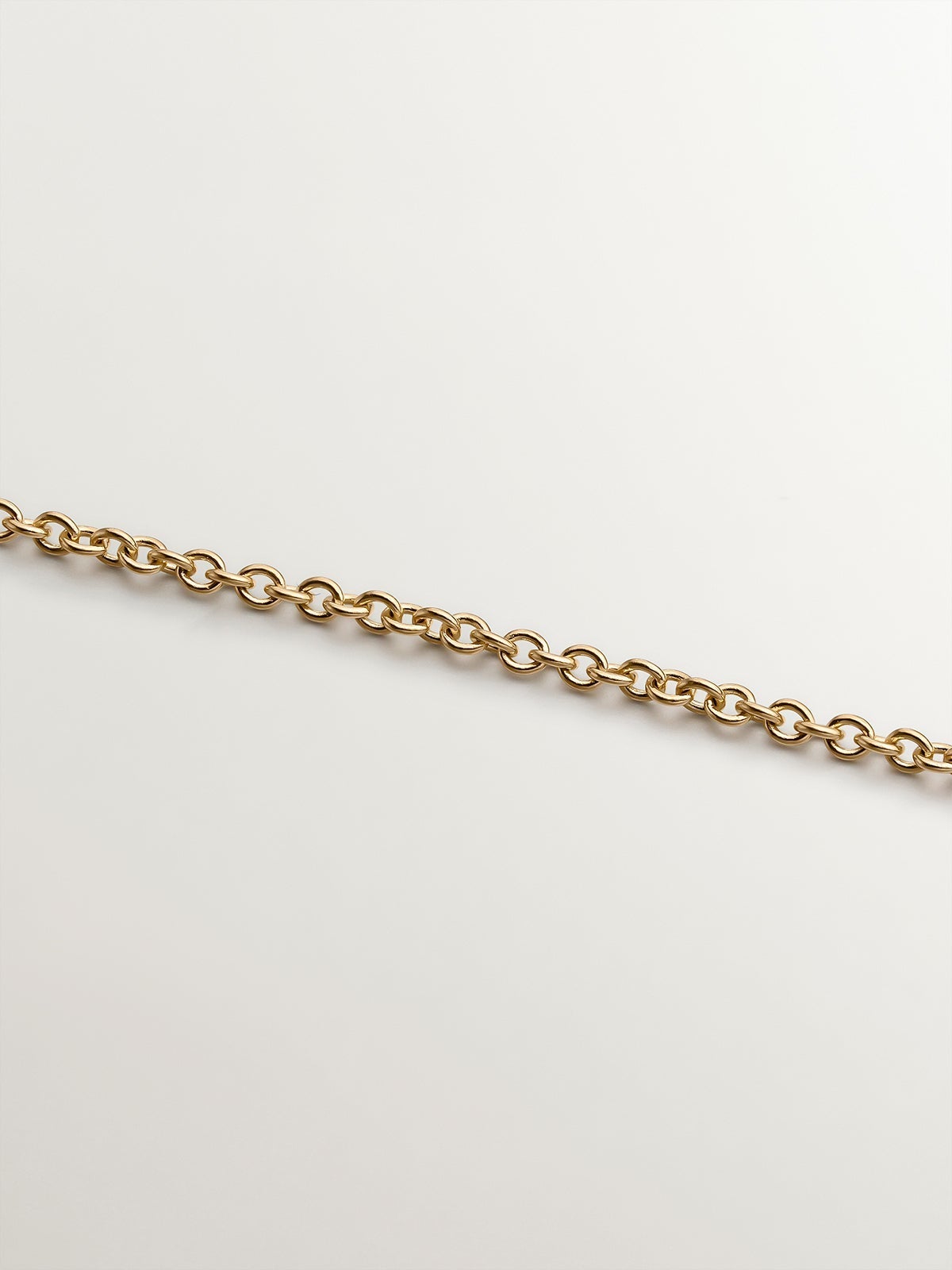 Colgante de oro amarillo de 18K con diamante de 0,1 cts