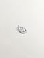 Piercing de oro blanco de 18K con diamantes y forma de gota