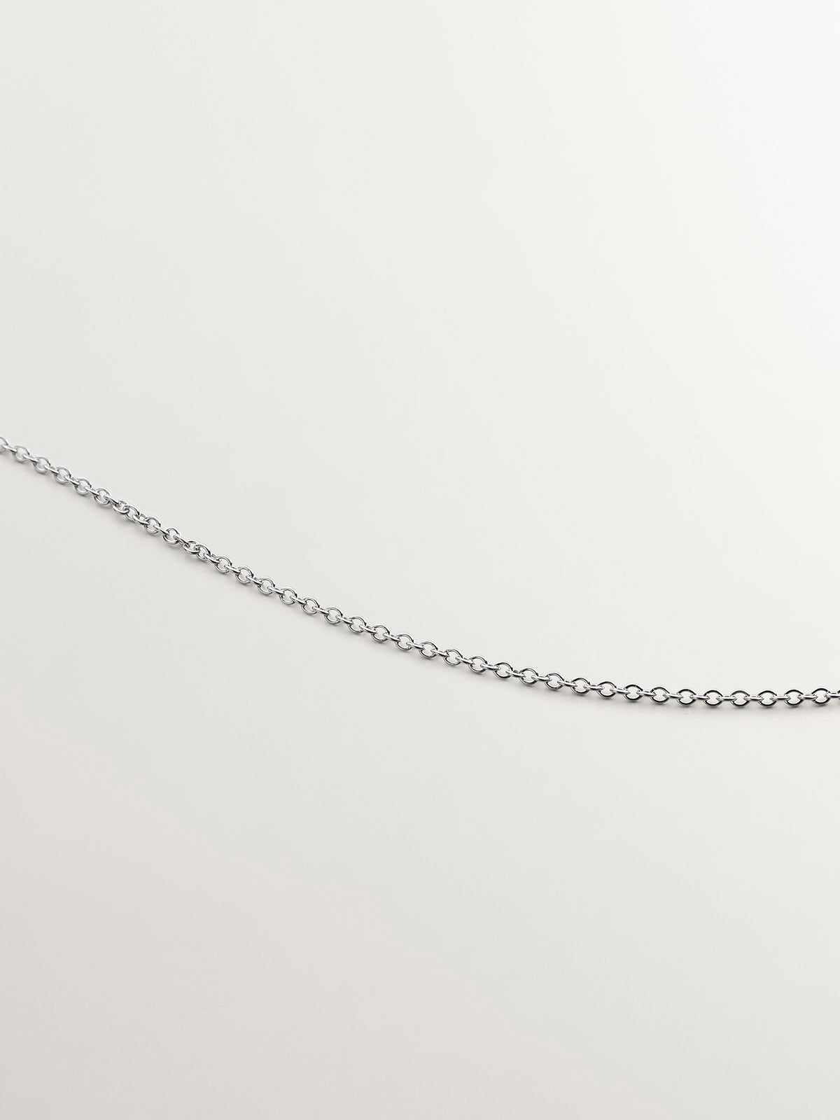 Cadena sencilla ajustable de plata 925