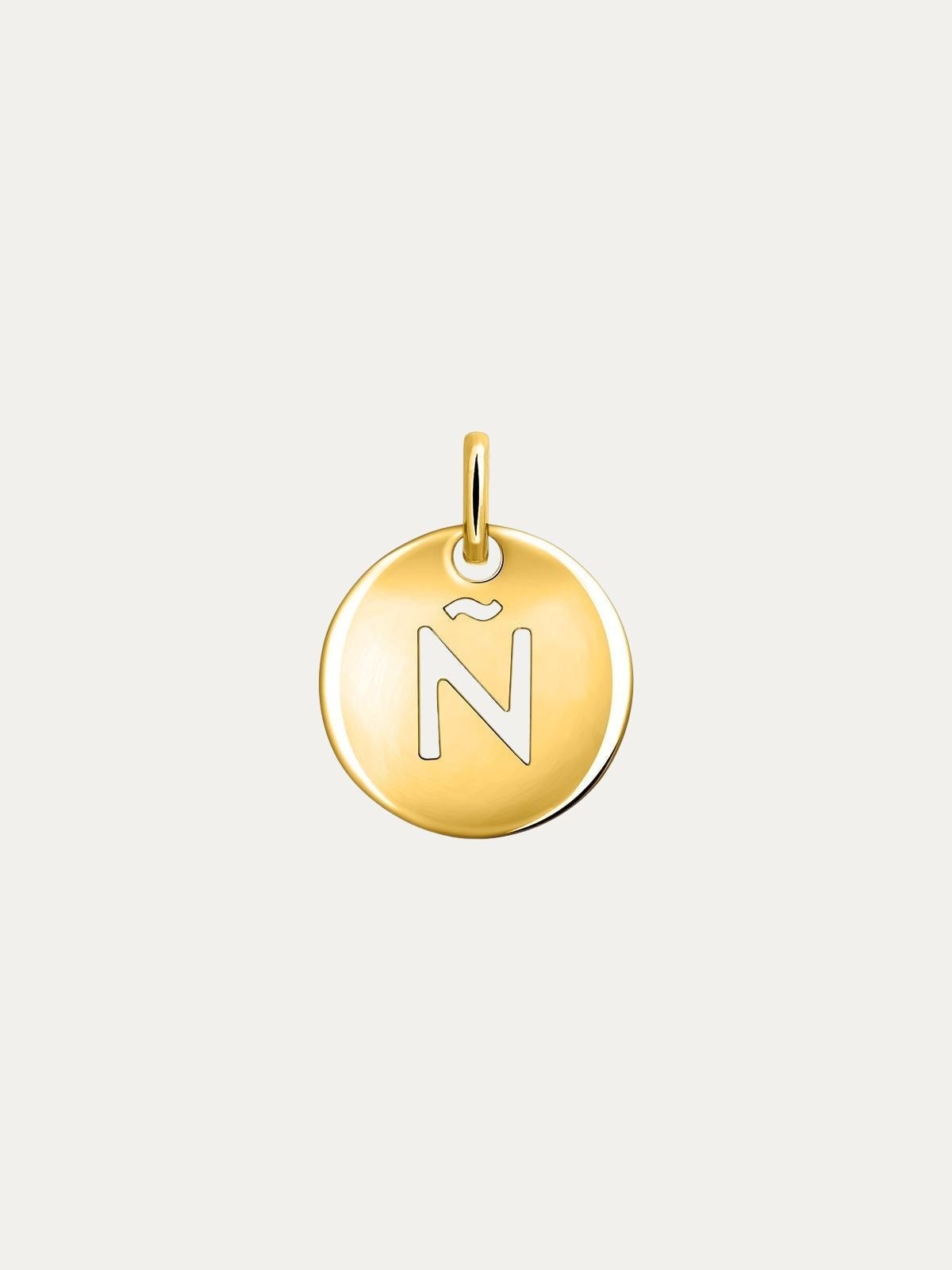 Pendiente individual de oro blanco de 9K con diamantes