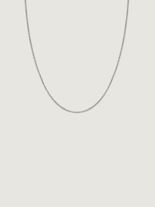 Cadena larga de plata 925