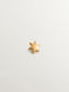 Piercing de oro amarillo de 18K con forma de estrella